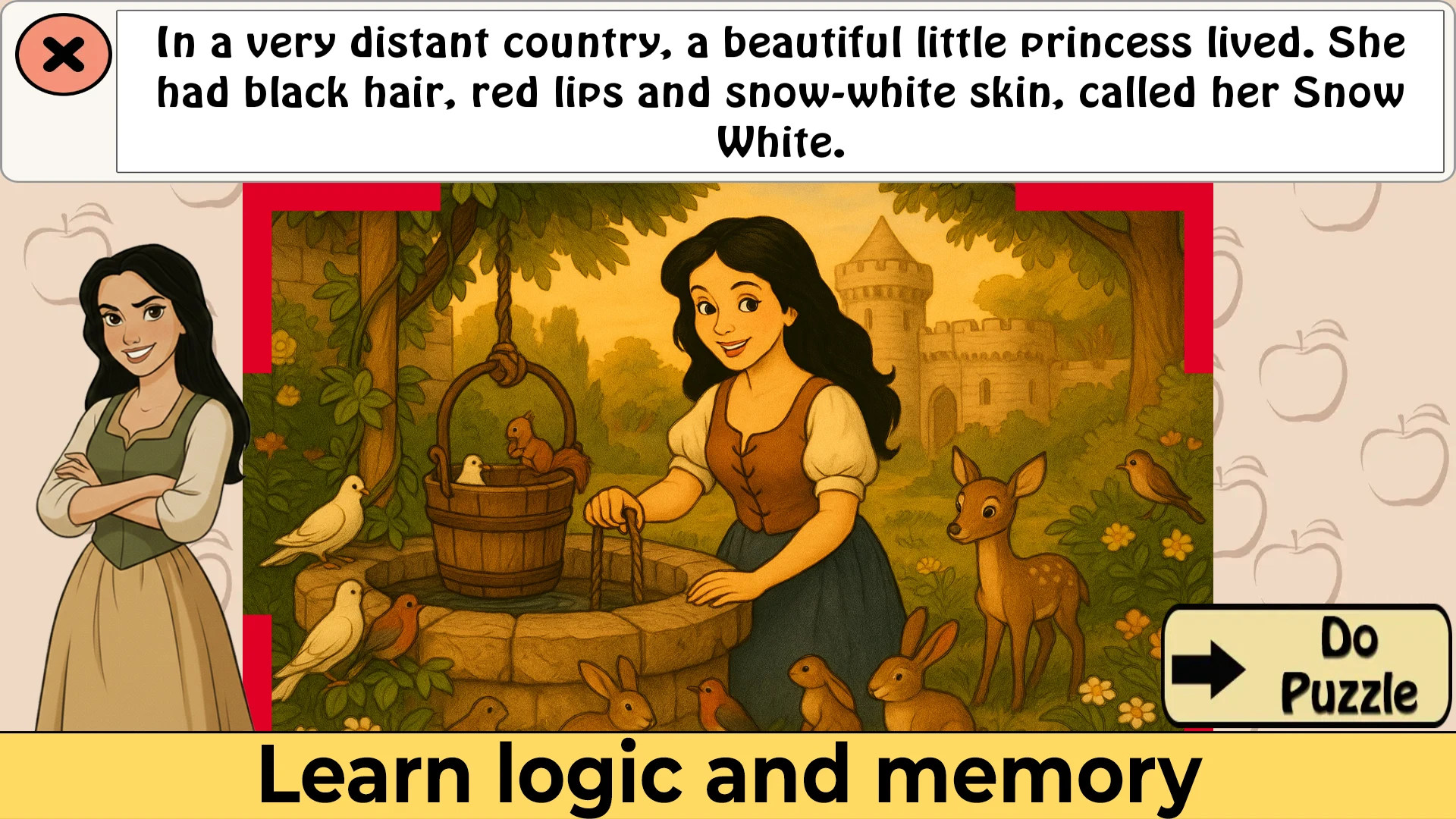 Snow White Kids Puzzles screenshot